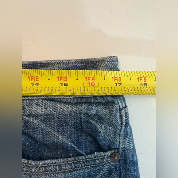Loft frayed boyfriend jeans 100% Cotton Distressed Size 27/4 GUC! 0404 - Picture 8 of 10